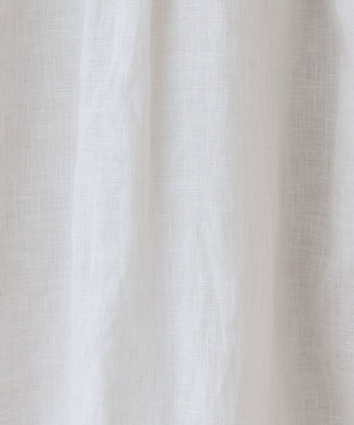 INDIVI(インディヴィ)の「【毎年人気!/フレンチリネン】ベーシックシャツ(シャツ/ブラウス・レディース・ホワイト/チャコールグレー/ネイビー/オレンジ/グリーン/ナチュラル/ブラック系2/グリーン系3・38/34/03/05/12/15 /13)」の13枚目の写真