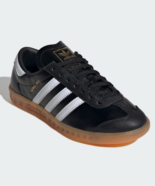 adidas Originals(アディダスオリジナルス)の「adidas originals/アディダス オリジナルス/HAMBURG W/ハンブルク(スニーカー・レディース・ブラック・23/23.5/24/24.5/25)」の7枚目の写真