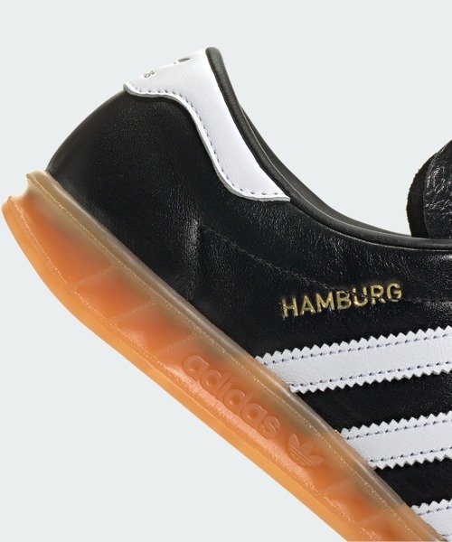 adidas Originals(アディダスオリジナルス)の「adidas originals/アディダス オリジナルス/HAMBURG W/ハンブルク(スニーカー・レディース・ブラック・23/23.5/24/24.5/25)」の2枚目の写真