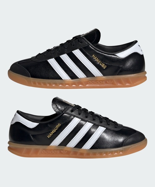 adidas Originals(アディダスオリジナルス)の「adidas originals/アディダス オリジナルス/HAMBURG W/ハンブルク(スニーカー・レディース・ブラック・23/23.5/24/24.5/25)」の8枚目の写真