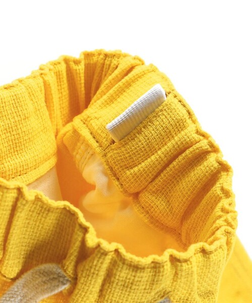 BRANSHES（ブランシェス）の「【爽パン / 綿100％】パナマ織りカラーハーフパンツ（その他パンツ・キッズ・ブラック/ネイビー/チャコールグレー/グリーン/イエロー/オレンジ/ブルー・90/100/110/120/80/130/140/150/160）」の20枚目の写真