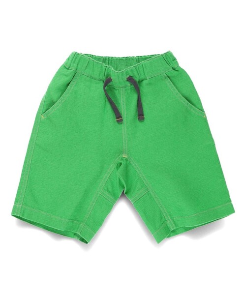 BRANSHES（ブランシェス）の「【爽パン / 綿100％】パナマ織りカラーハーフパンツ（その他パンツ・キッズ・ブラック/ネイビー/チャコールグレー/グリーン/イエロー/オレンジ/ブルー・90/100/110/120/80/130/140/150/160）」の10枚目の写真