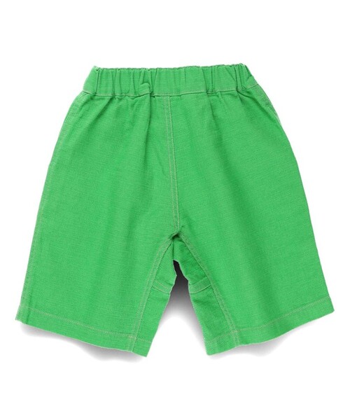 BRANSHES（ブランシェス）の「【爽パン / 綿100％】パナマ織りカラーハーフパンツ（その他パンツ・キッズ・ブラック/ネイビー/チャコールグレー/グリーン/イエロー/オレンジ/ブルー・90/100/110/120/80/130/140/150/160）」の13枚目の写真