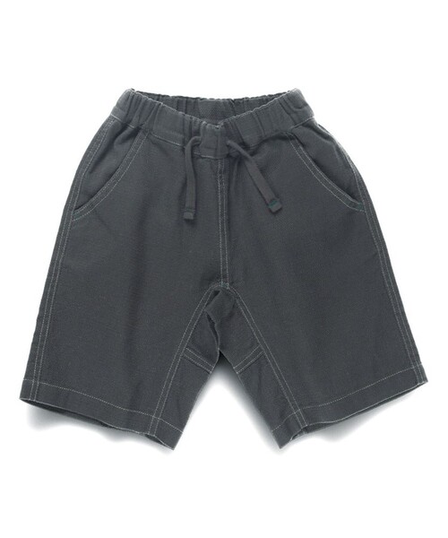 BRANSHES（ブランシェス）の「【爽パン / 綿100％】パナマ織りカラーハーフパンツ（その他パンツ・キッズ・ブラック/ネイビー/チャコールグレー/グリーン/イエロー/オレンジ/ブルー・90/100/110/120/80/130/140/150/160）」の14枚目の写真