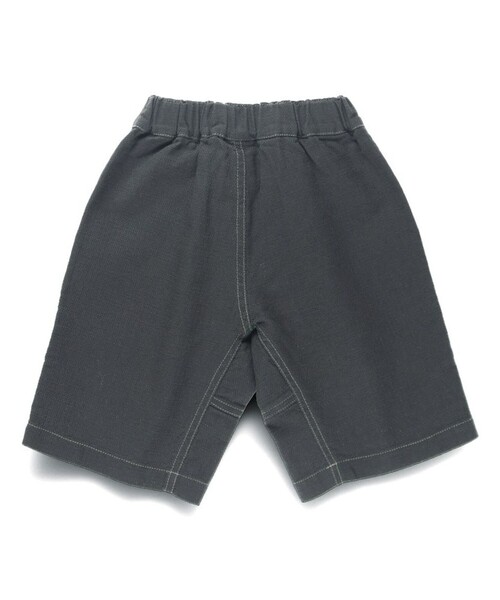 BRANSHES（ブランシェス）の「【爽パン / 綿100％】パナマ織りカラーハーフパンツ（その他パンツ・キッズ・ブラック/ネイビー/チャコールグレー/グリーン/イエロー/オレンジ/ブルー・90/100/110/120/80/130/140/150/160）」の16枚目の写真