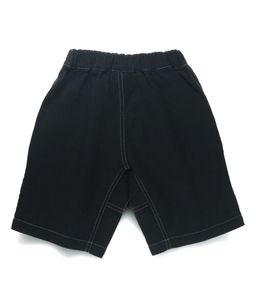 BRANSHES（ブランシェス）の「【爽パン / 綿100％】パナマ織りカラーハーフパンツ（その他パンツ・キッズ・ブラック/ネイビー/チャコールグレー/グリーン/イエロー/オレンジ/ブルー・90/100/110/120/80/130/140/150/160）」の17枚目の写真