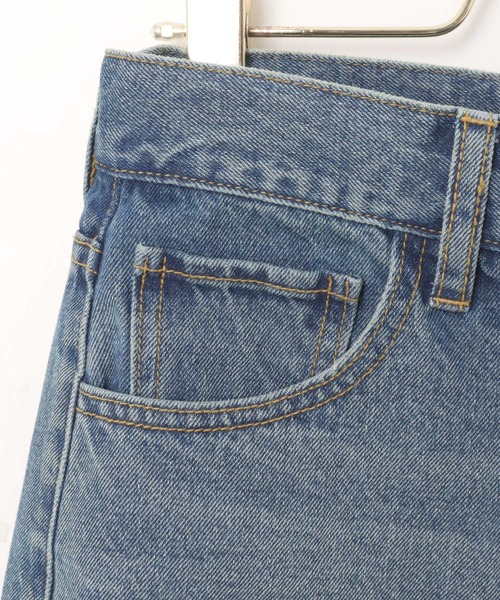 ANME（アンメ）の「【新色追加】ルーズデニムストレートワイドパンツ（デニムパンツ・レディース・ブルー/オフホワイト/ブラック/インディゴブルー/ブラウン・L/M/XXL/XL）」の19枚目の写真