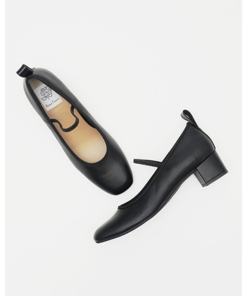 Emma Francis(エマフランシス)の「シャーリングストラップ 4cm パンプス(パンプス・レディース・ブラック/アイボリー・22.5cm/23.0cm/23.5cm/24.0cm/24.5cm/25.0cm/22.0cm)」の3枚目の写真