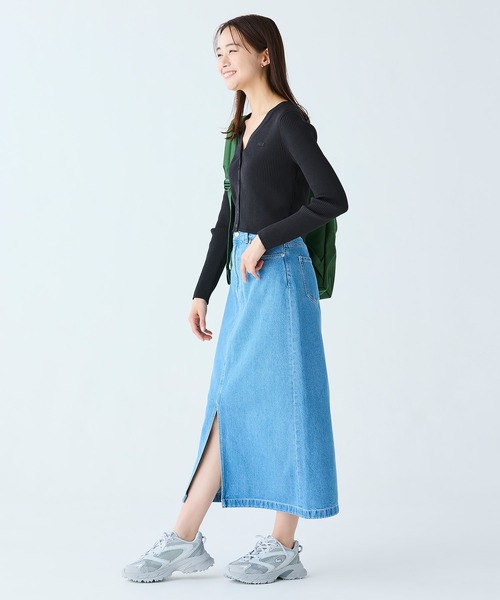 LACOSTE(ラコステ)の「UVカット クールマックスリブニットカーディガン(カーディガン/ボレロ・レディース・グリーン/ホワイト/ブラック・40/36/38/34)」の10枚目の写真