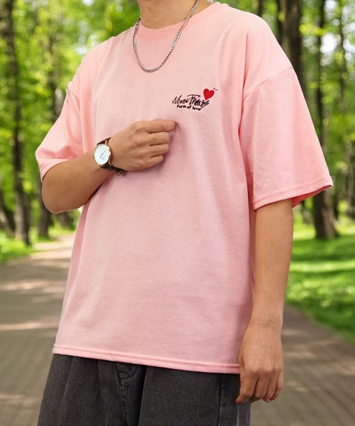 Burner(バーナー)の「【GROOVY STORE】ワイドシルエットミニロゴTシャツ 吸水速乾 UVカット(Tシャツ/カットソー・メンズ・ブラック/ブラック系その他2/グレイッシュベージュ/サックスブルー/ホワイト系その他2/ブラック系その他3/ダークグリーン/スミクロ/ミント/ネイビー/ホワイト/サーモンピンク/ホワイト系その他4/ホワイト系その他3・M/L/LL)」の14枚目の写真