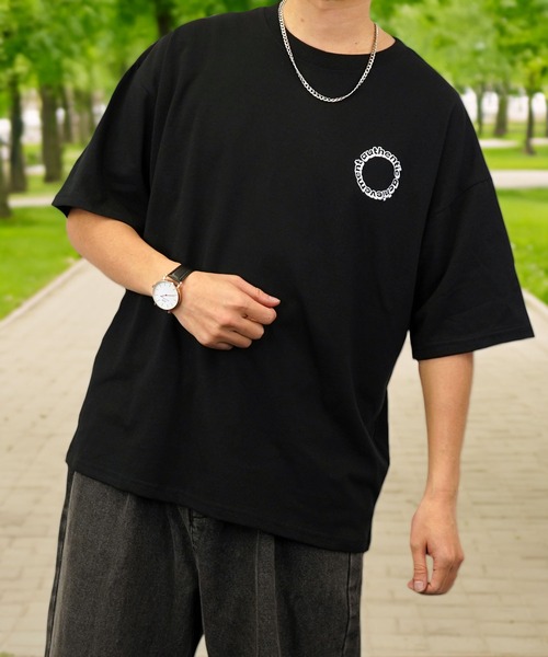 Burner(バーナー)の「【GROOVY STORE】ワイドシルエットミニロゴTシャツ 吸水速乾 UVカット(Tシャツ/カットソー・メンズ・ブラック/ブラック系その他2/グレイッシュベージュ/サックスブルー/ホワイト系その他2/ブラック系その他3/ダークグリーン/スミクロ/ミント/ネイビー/ホワイト/サーモンピンク/ホワイト系その他4/ホワイト系その他3・M/L/LL)」の8枚目の写真