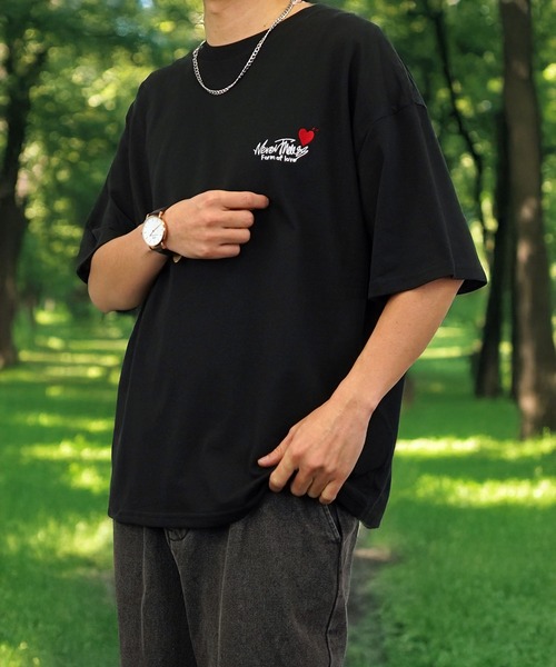 Burner(バーナー)の「【GROOVY STORE】ワイドシルエットミニロゴTシャツ 吸水速乾 UVカット(Tシャツ/カットソー・メンズ・ブラック/ブラック系その他2/グレイッシュベージュ/サックスブルー/ホワイト系その他2/ブラック系その他3/ダークグリーン/スミクロ/ミント/ネイビー/ホワイト/サーモンピンク/ホワイト系その他4/ホワイト系その他3・M/L/LL)」の9枚目の写真