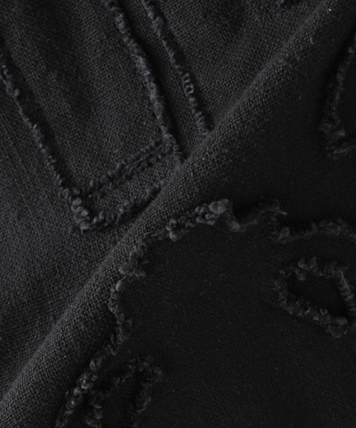 SEEALL（シーオール）の「【SEEALL / シーオール】 OPEN COLLAR SHIRTS SAU53/ SH386P/ I-002（シャツ/ブラウス・メンズ・ブラック・46/48）」の3枚目の写真