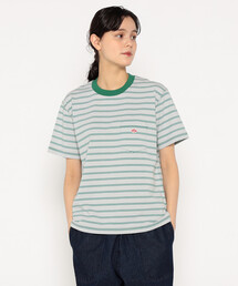 DANTON（ダントン）の「WOMEN'S SHORT SLEEVE POCKET T-SHIRT STRIPE（Tシャツ/カットソー）」