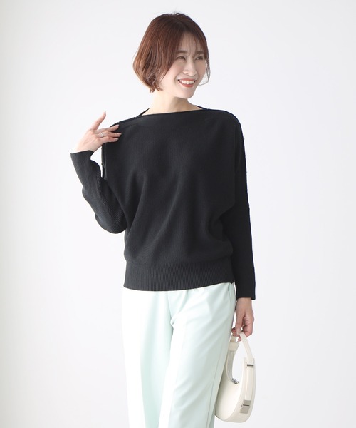 tシャツ お洒落感あり ゆるっと綺麗なスタッズドルマン レディース お洒落感あり ゆるっと綺麗なスタッズドルマン（Tシャツ