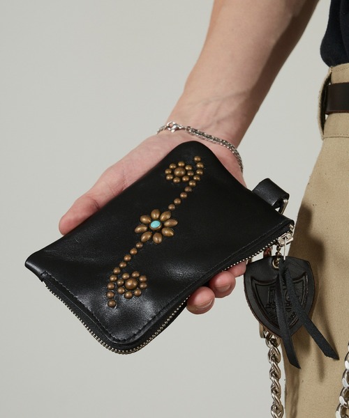 HTC/エイチティーシー CORNER ZIPPER PURSE ポーチ型ウォレット ミニ