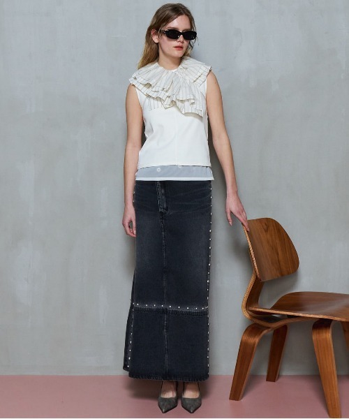 Multiway Tulle Layered Collar/マルチウェイチュールレイヤード