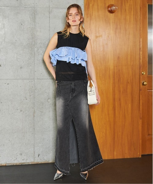 メゾンスペシャル マルチレイヤードセット Multiway Tulle Layered Collar/マルチウェイチュールレイヤード