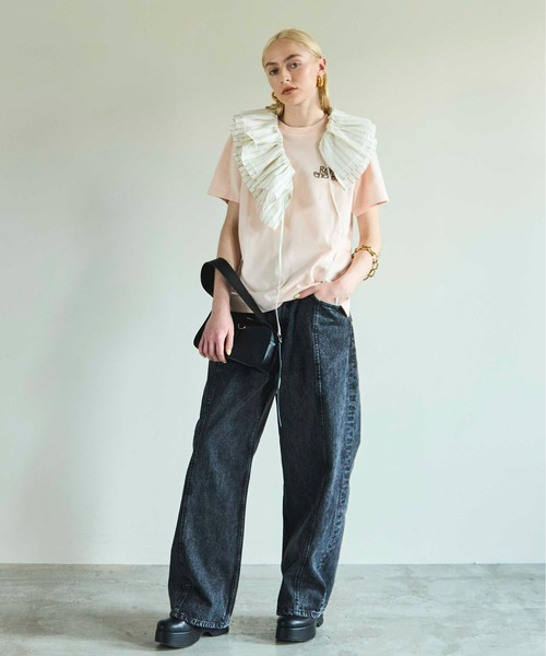 メゾンスペシャル　レイヤードチュールトップ　新品未使用 Multiway Tulle Layered Collar/マルチウェイチュールレイヤード
