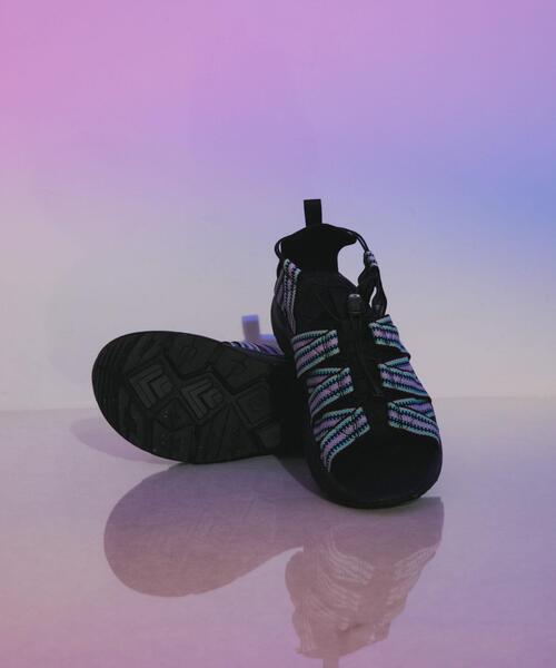 EKAL（エカル）の「『別注』rig footwear×EKAL　 waduki（サンダル・レディース・パープル系その他・25/24/23）」の2枚目の写真