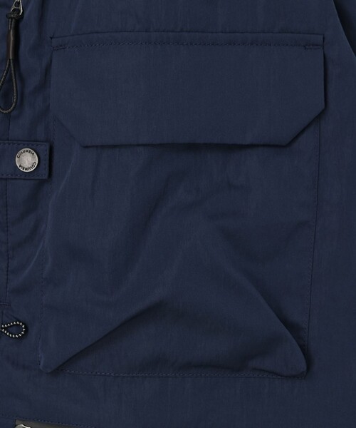 Columbia（コロンビア）の「撥水 軽量 COLUMBIA BLACK LABEL／メンズ ログリバー ブラック ベスト／コロンビアブラックレーベル（ベスト・メンズ・ブラック/ネイビー/グリーン・S/M/XL/L）」の15枚目の写真