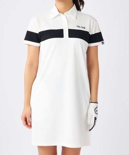 FILA GOLF（フィラゴルフ ）の「【FILA GOLF/フィラゴルフ】レディースワンピース　ゴルフ（ワンピース・レディース・ブラック/ブルー/ホワイト・MEDIUM/LARGE/X-LARGE/XX-LARGE/SMALL）」の15枚目の写真