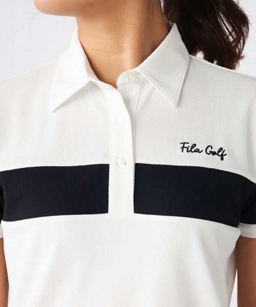 FILA GOLF（フィラゴルフ ）の「【FILA GOLF/フィラゴルフ】レディースワンピース　ゴルフ（ワンピース・レディース・ブラック/ブルー/ホワイト・MEDIUM/LARGE/X-LARGE/XX-LARGE/SMALL）」の18枚目の写真