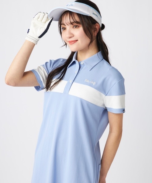 FILA GOLF（フィラゴルフ ）の「【FILA GOLF/フィラゴルフ】レディースワンピース　ゴルフ（ワンピース・レディース・ブラック/ブルー/ホワイト・MEDIUM/LARGE/X-LARGE/XX-LARGE/SMALL）」の10枚目の写真