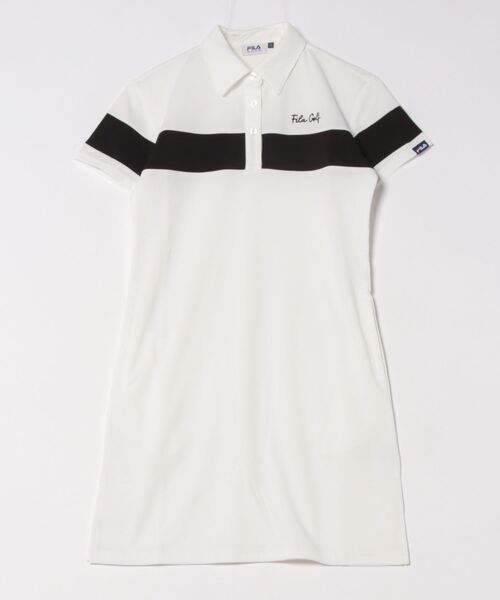 FILA GOLF（フィラゴルフ ）の「【FILA GOLF/フィラゴルフ】レディースワンピース　ゴルフ（ワンピース・レディース・ブラック/ブルー/ホワイト・MEDIUM/LARGE/X-LARGE/XX-LARGE/SMALL）」の12枚目の写真