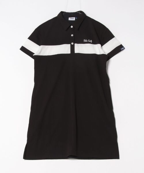 FILA GOLF（フィラゴルフ ）の「【FILA GOLF/フィラゴルフ】レディースワンピース　ゴルフ（ワンピース・レディース・ブラック/ブルー/ホワイト・MEDIUM/LARGE/X-LARGE/XX-LARGE/SMALL）」の13枚目の写真