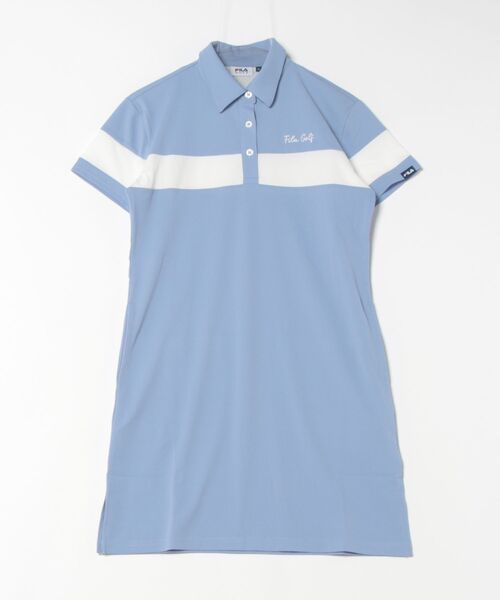 FILA GOLF（フィラゴルフ ）の「【FILA GOLF/フィラゴルフ】レディースワンピース　ゴルフ（ワンピース・レディース・ブラック/ブルー/ホワイト・MEDIUM/LARGE/X-LARGE/XX-LARGE/SMALL）」の14枚目の写真
