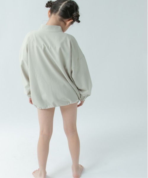 LOWRYS FARM（ローリーズファーム）の「ＳＷＩＭワイドラッシュガード　323894（ラッシュガード・キッズ・ブラック/ブラウン/ベージュ・110cm/120cm/130cm/140cm/150cm）」の21枚目の写真