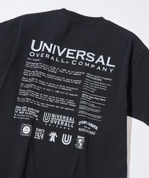 【UNIVERSAL OVERALL】U2513209TT 別注バックプリントTシャツ