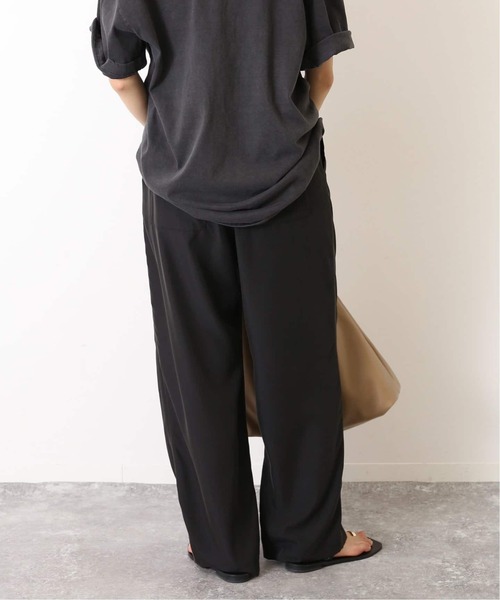 SLOBE IENA フィブリルリラックスパンツ SLOBE IENA｜《追加》フィブリルリラックスパンツ | Rakuten