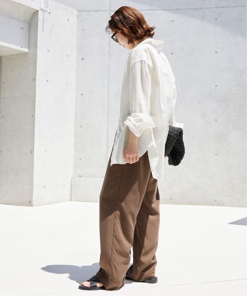 追加》フィブリルリラックスパンツ（その他パンツ）｜SLOBE IENA