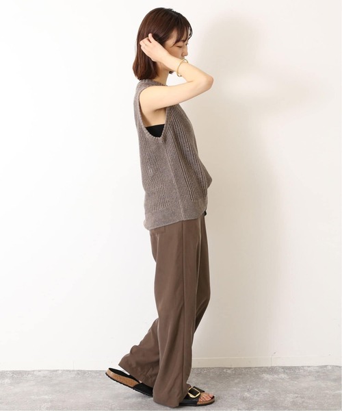 追加》フィブリルリラックスパンツ（その他パンツ）｜SLOBE IENA