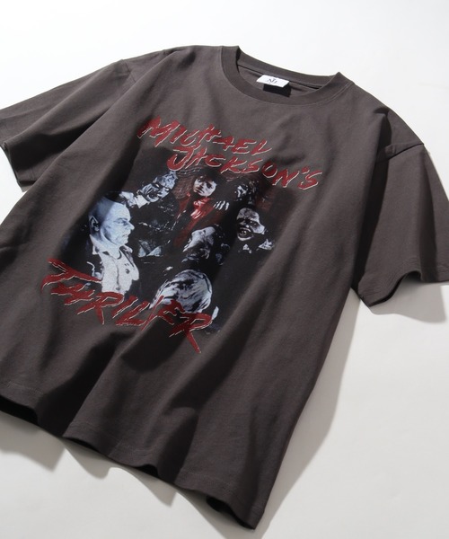 CORPUS SELECT(コーパストーキョー)の「【Michael Jackson/マイケル・ジャクソン】アソート アートワークデザイン 半袖Tシャツ(Tシャツ/カットソー・メンズ・ホワイト/ブラック/グレー系その他/チャコール・LL/M/L)」の11枚目の写真