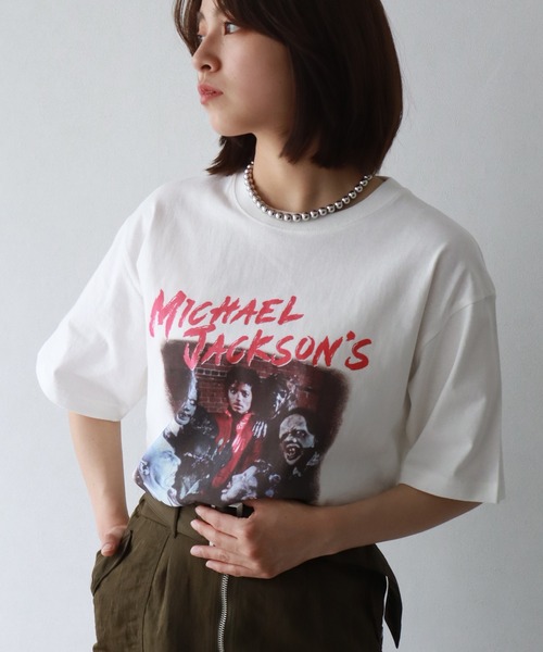 CORPUS SELECT(コーパストーキョー)の「【Michael Jackson/マイケル・ジャクソン】アソート アートワークデザイン 半袖Tシャツ(Tシャツ/カットソー・メンズ・ホワイト/ブラック/グレー系その他/チャコール・LL/M/L)」の5枚目の写真