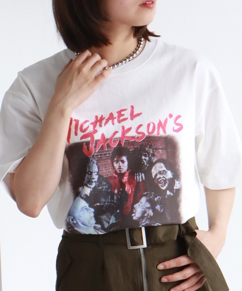 CORPUS SELECT(コーパストーキョー)の「【Michael Jackson/マイケル・ジャクソン】アソート アートワークデザイン 半袖Tシャツ(Tシャツ/カットソー・メンズ・ホワイト/ブラック/グレー系その他/チャコール・LL/M/L)」の6枚目の写真