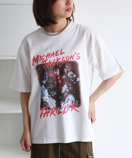 CORPUS SELECT(コーパストーキョー)の「【Michael Jackson/マイケル・ジャクソン】アソート アートワークデザイン 半袖Tシャツ(Tシャツ/カットソー・メンズ・ホワイト/ブラック/グレー系その他/チャコール・LL/M/L)」の7枚目の写真