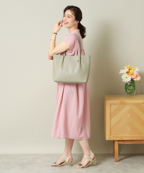 ITS'DEMO（イッツデモ）の「【通勤】仕切りA4トート（トートバッグ・レディース・ブラック/ライトベージュ/アイボリー/ブルー/グリーン系・00）」の17枚目の写真