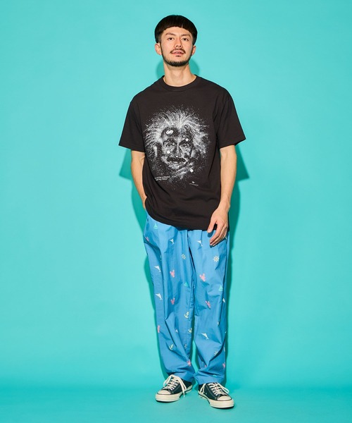 SAWINTO(ソイント)の「VARIOUS PRINTS ”STARRY NIGHT”/ヴェアリアス プリンツ "スターリー ナイト”(Tシャツ/カットソー・メンズ・ブラック・LARGE/MEDIUM/X-LARGE)」の2枚目の写真