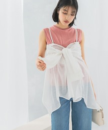URBAN RESEARCH ROSSO WOMEN | リネンタッチイージーケアオーバーシャツ(シャツ/ブラウス)