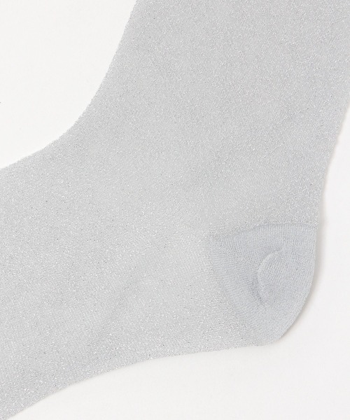 GLOBAL WORK（グローバルワーク）の「抗菌防臭柄ラメソックス/325541（ソックス/靴下・レディース・カーキ/ライトグレー/ブラウン/ピンク/ベージュ/グレー系その他5・FREE）」の8枚目の写真