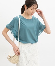 綿混 ストレッチ」に該当するレディースのTシャツ/カットソー