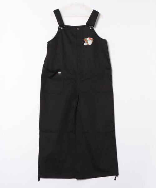 352107：クマのおちり刺繍サロペットの通販-ScoLar