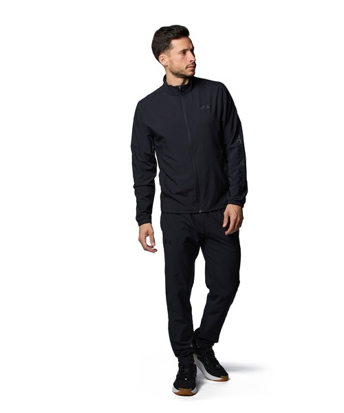 UNDER ARMOUR（アンダーアーマー）の「UAフレッシュウーブン フルジップ ジャケット（トレーニング/メンズ）（その他アウター・メンズ・ブラック・L/2XL/S/3XL/XL/M）」の5枚目の写真