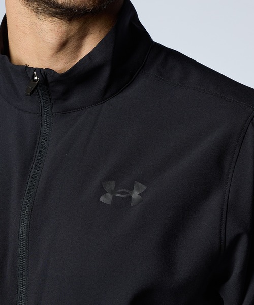 UNDER ARMOUR（アンダーアーマー）の「UAフレッシュウーブン フルジップ ジャケット（トレーニング/メンズ）（その他アウター・メンズ・ブラック・L/2XL/S/3XL/XL/M）」の6枚目の写真