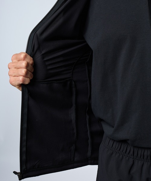 UNDER ARMOUR（アンダーアーマー）の「UAフレッシュウーブン フルジップ ジャケット（トレーニング/メンズ）（その他アウター・メンズ・ブラック・L/2XL/S/3XL/XL/M）」の8枚目の写真