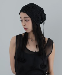 Ulysses（ユリシス）の「バブゥクロシェボンネット（ニットキャップ/ビーニー）」